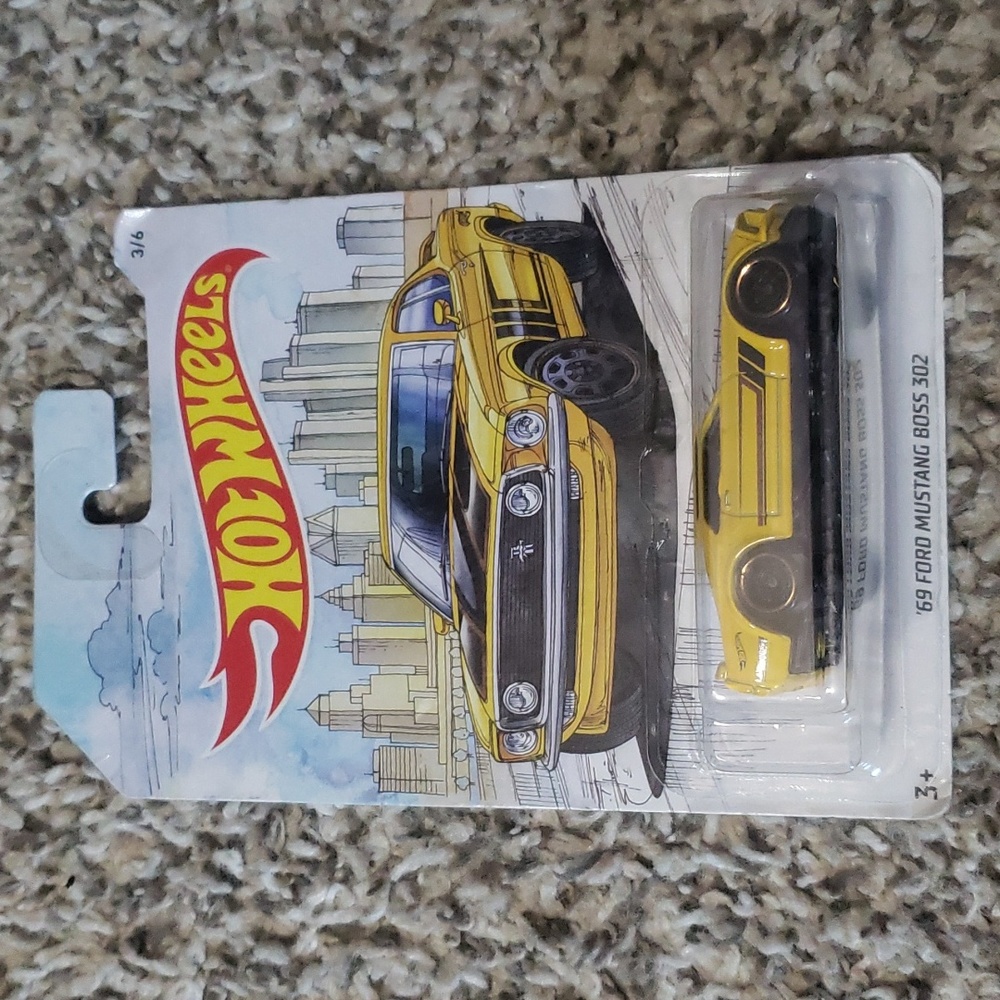 2018 Hot wheels 69 Ford Mustang Boss 302